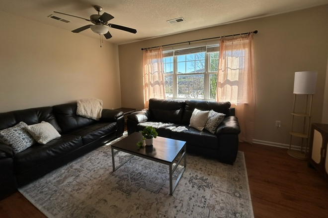 Living room - The View at College Square Condo, close to campus