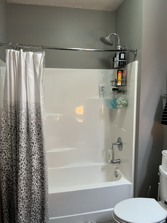 Shower - Luxury One Bedroom in the Corvina Apartments Old Market