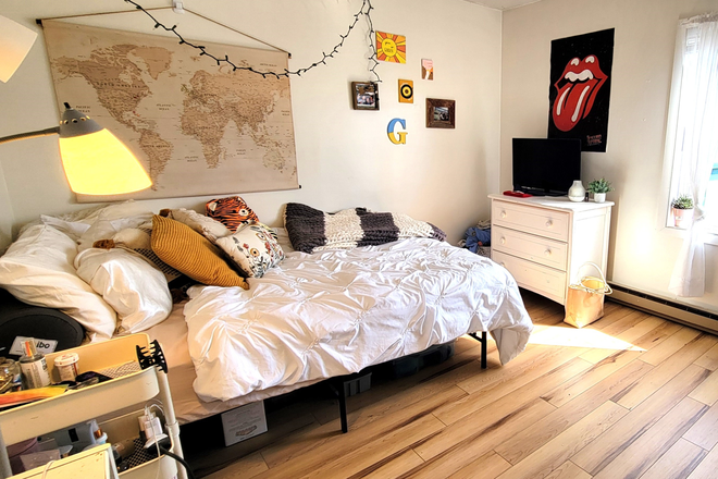 bedroom 2 will be unfurnished - Room for rent Walk to UVM & UVMMC ~August 2025~2nd floor. Free parking and in unit Washer/ Dryer. Condo