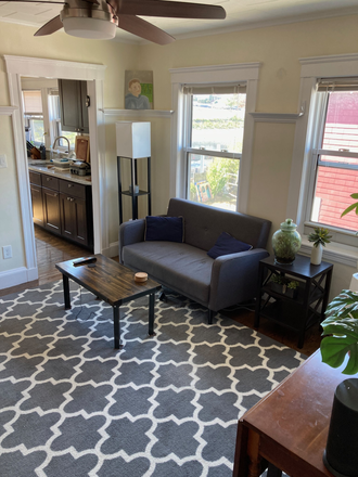 Living room - Sunny 2 Unit apartments within 5-minute walk to campus No Fees