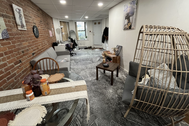 Living Room - Garden Level 1B/1B Condo Available July 1, 2025 for $2200/month