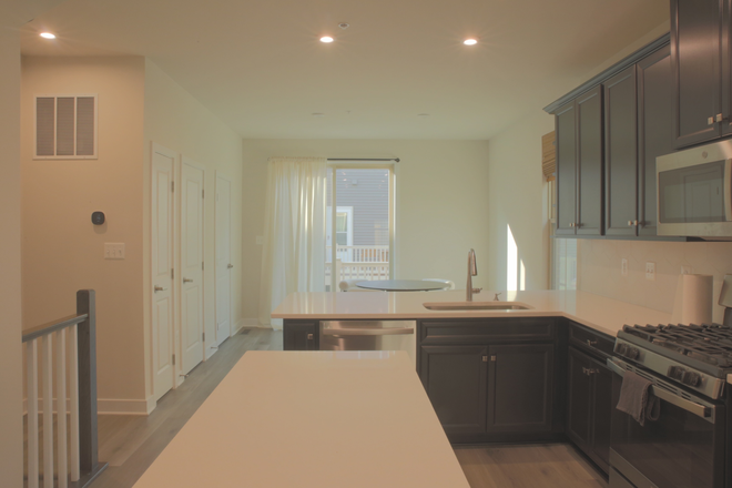 Kitchen - Semester, School Year, or Short Term Lease in New Construction Townhome