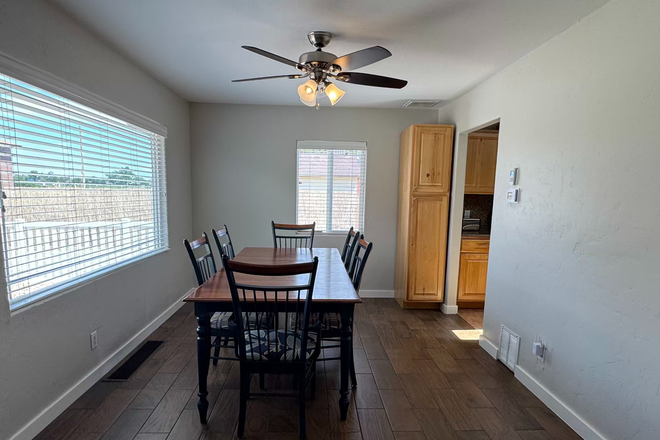 Dining Room - 1 Private Room for Rent in Fully Furnished 3 Bedroom, 1 Bathroom House - All Utilities Included