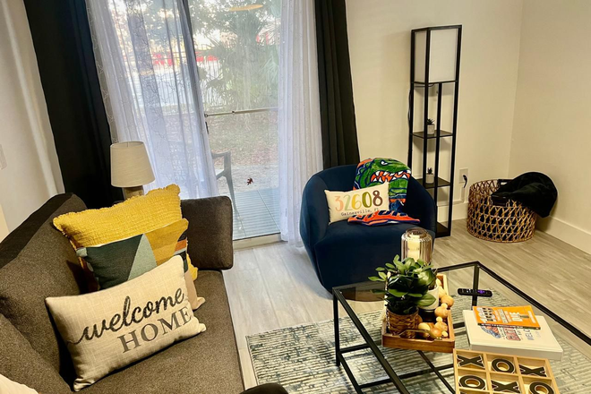 Living room - Remodeled UF Condo off of Archer Road near Shands