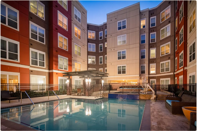 Private Pool Access - The Hayward Student Living