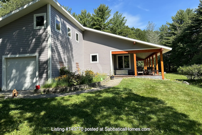 House from outside - Sanctuary close to campus and nature House