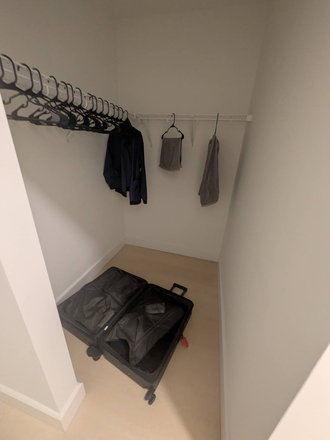 walk-in closet (Dressing room) of 601D - The Point apartment unit room 601D