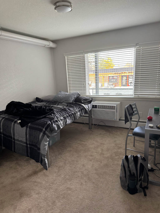 Bedroom - The Lodge Apartments