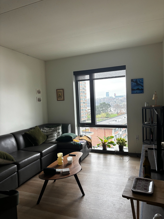 Living Room - On-Campus Graduate Junction (W88), 7th Floor, Room in 2-Bedroom Suite Apartments