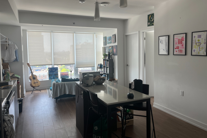 Living Room/Common Area - 1 Unfurnished Bedroom with Ensuite Bathroom in 3-Bedroom Apartment minutes from Campus