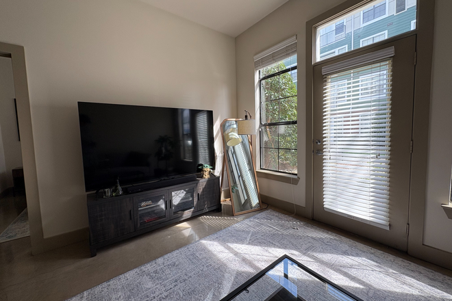 Living Room - Station Nine 1 Bed Apartments