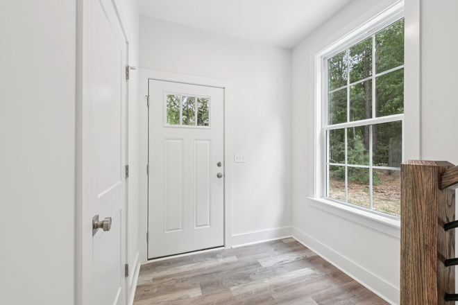 Front Entry - Be the first to enjoy this beautifully crafted, brand-new duplex in the heart of Durham! Townhome