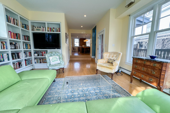 Living Room - Single Family, Harvard University, Red Line House
