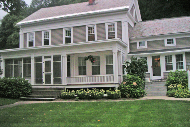 129 Main St. Hatfield Home for lease - Restored Colonial 2nd floor 3 bedroom rental 11/1/24-7/25/25 $1975 or 20 mo 8/1/24-7/25/26 $2200