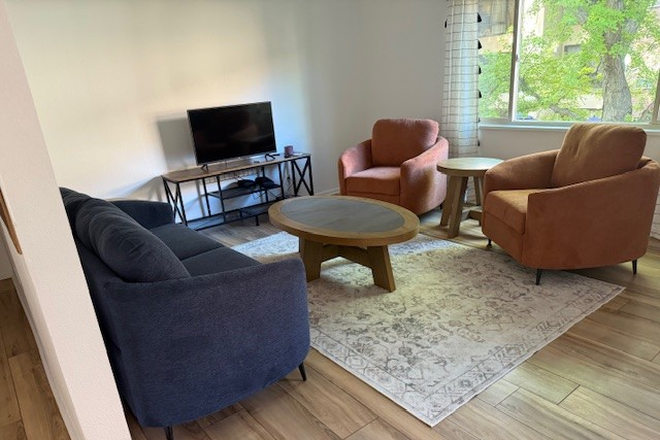 Living Room - Chisholm Trail Condo close to campus