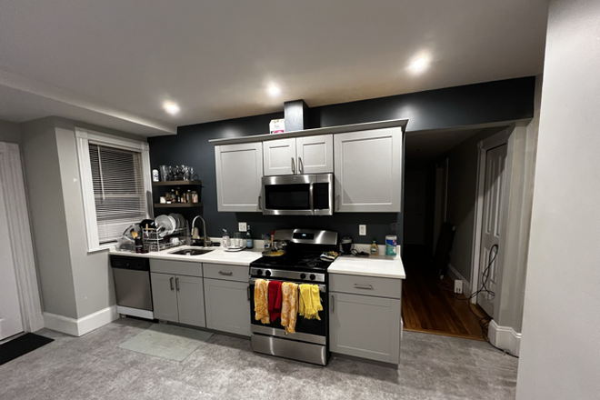 Kitchen - Private Room in Dorchester – Available Now Near JFK/UMass