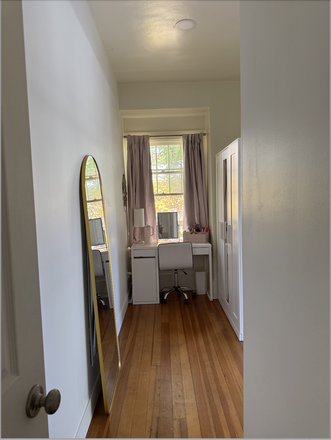 Bedoom 1 Entry with Wardrobe and Study Space - Spring 2026 Sublease - Room Available, Entire House Open. Also Option to resign if subleasing