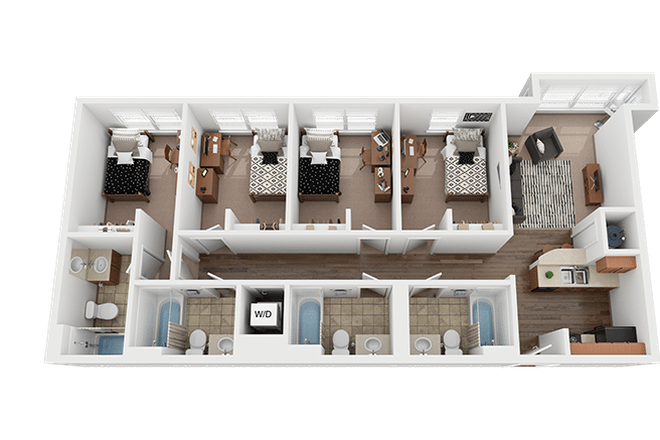 layout - Valentine Commons