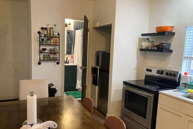 kitchen - $800 Private Unit  close to campus; includes utilities and wifi