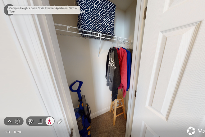Bedroom Closet - Campus Heights Premier