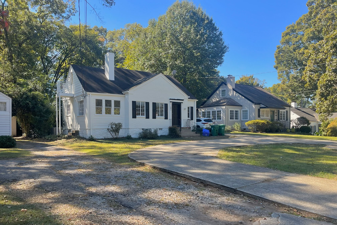 Outside Street View - 5 Minute Walk to Emory! 3 Bedrooms + 2 Bonus rooms + 2 Baths. A few blocks from Emory! $2,950/m+util House