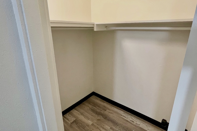 Walk in Closet - Cozy 1 Bed Lofts, Less than 5 min Walk to Campus, within eye sight!