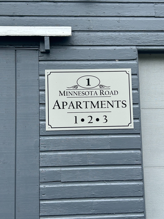 Garage signage - 1 BEDROOM APARTMENT - WALK TO CAMPUS - Remodeled