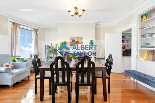 Dining Area - 4 Bed 1 Bath with GREENLINE access!1 H&HW Included, In Unit Laundry! NO FEE