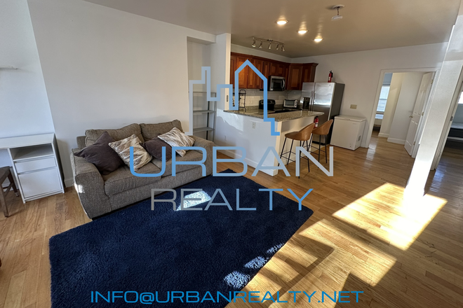 LIVING ROOM - *MOVE IN AUG 20/25* LARGE 4 BED 1.5 BATH APARTMENT-FURNSHIED -9 MONTH LEASE - HEAT & HOT WATER