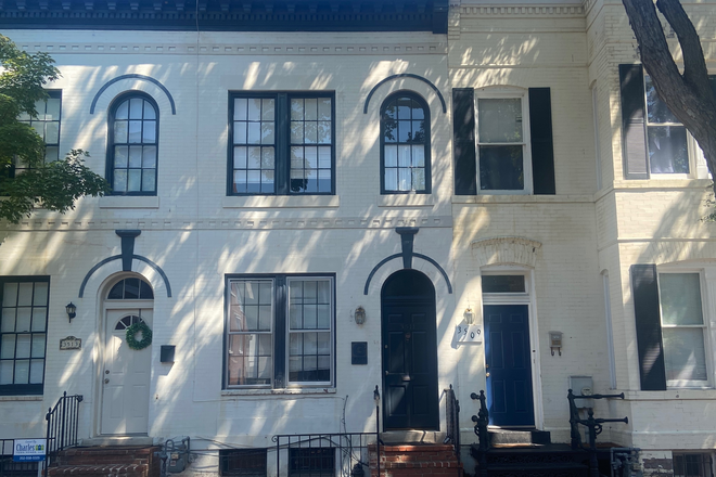 Front Door - Renovated Georgetown Rowhouse 3511 O Street