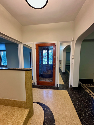 mirrored closets on either side of exterior front door (has inside cubicle with double door entrance0 - 5 bedroom 4.5 bathrooms single family residence with quick drive to Georgetown; beltway, Bethesda House