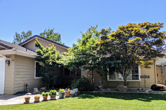 Front of house. - First month free! $450/Month. Flexible lease. Two rooms available now.