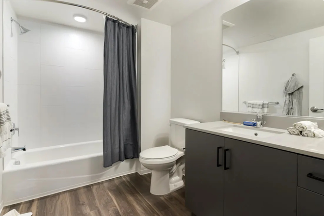 Bathroom - Identity Logan Park, Downtown Berkeley Apartment Lease Take Up