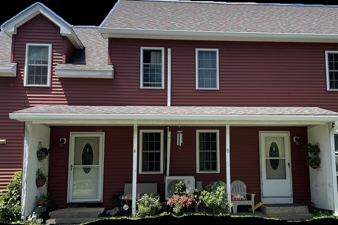 street view - Two family house on quiet country road