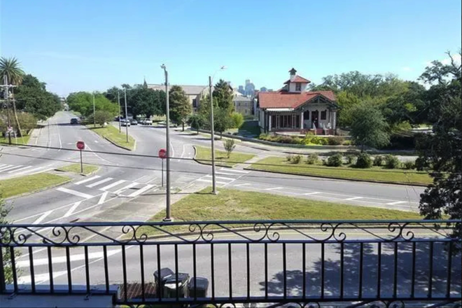 City view from second floor balcony - GORGEOUS home sits at head of Napoleon & Fontainebleau.