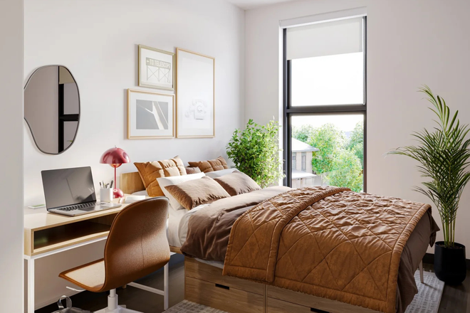 Bedroom - Sublease at Ever West Lafayette (10-minute walk from Purdue University) — VIP Unit | May 18–July 31 Apartments