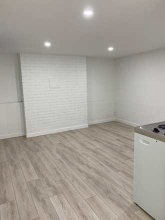 Main studio area view standing at the end of the entry way - Beach house studio - newly renovated, Corona del Mar, CA