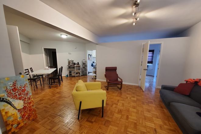 living room open to dining area and kitchen - Charming 2BR/1BA in the Heart of Georgetown – Minutes to Dupont Circle! Condo
