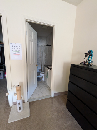 Your bathroom - Female roommate for a Large Master Bedroom + Private Bath near Davis Square | $1,700 | Oct 1 Apartments