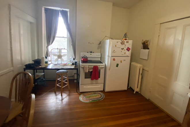 Large eat in kitchen - Avail 7/1/26 Sunny restored historic building in the center of Amherst Apartments