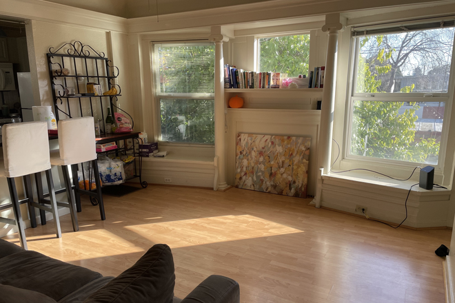 very aesthetic living room with ample sunlight - 3109 Telegraph Avenue Rental