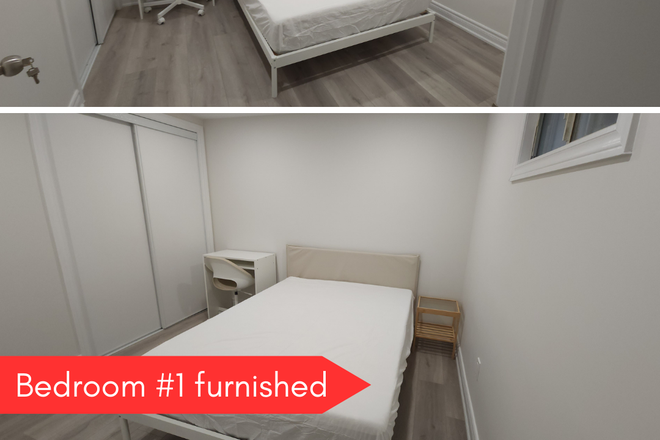 Furnished bedroom - Renovated basement bedroom in near STC - Furnished, utilities & internet Included