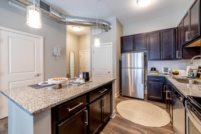 Kitchen - The Foundry Apartments