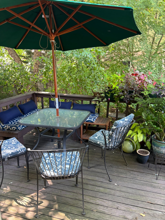 deck - Pleasant furnished room in quiet private home, great location, close to campus, transportation