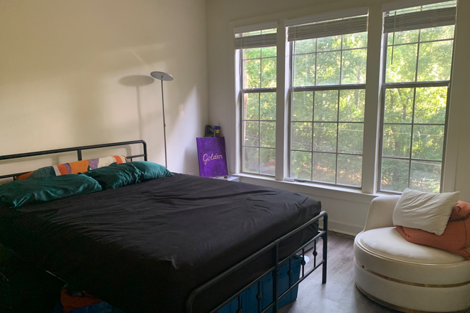 Bedroom - queen size bed - Entire apartment (furnished) sublet near Emory