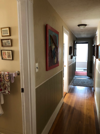 long hallway - Room for rent in quiet Jamaica Plain neighborhood Apartments