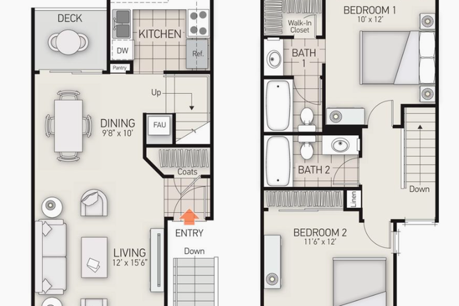 The room is Bedroom 2 - Berkeley Court Apartment Summer Sublease - Female Only