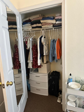 Closet - The Gainesville Place Apartments