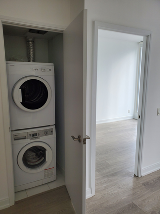 laundry - One bedroom condo with Laundry at Dundas &Javis