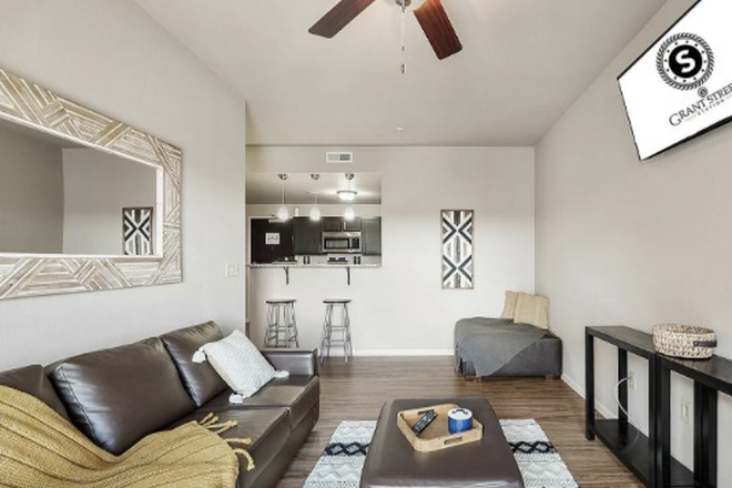 Living room - Grant Street Station Apartments
